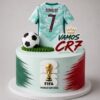 ronaldo cr7 football portugal cake
