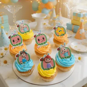 cocomelon jj cupcakes