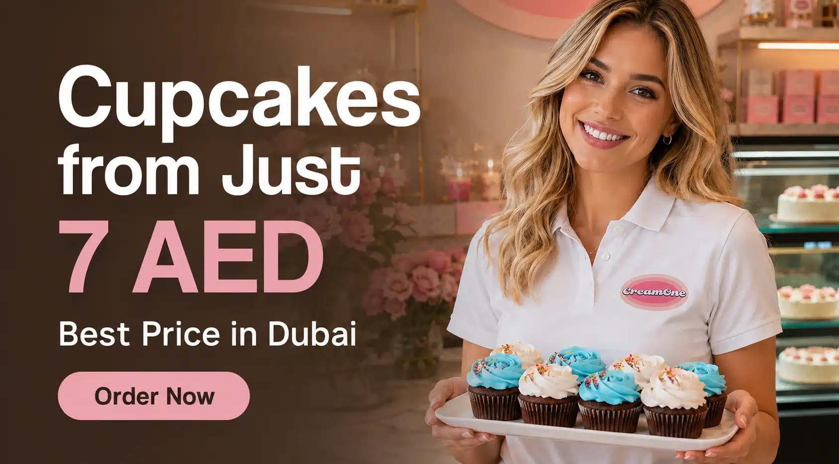 creamone dubai cupcakes from 7 aed