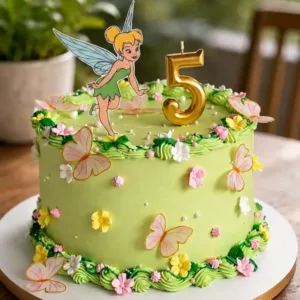 fairy garden butterfly cake