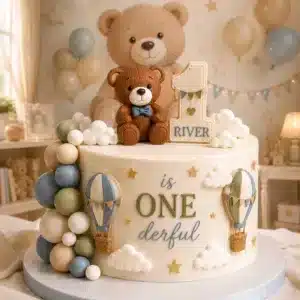 little bear wonedurful cake