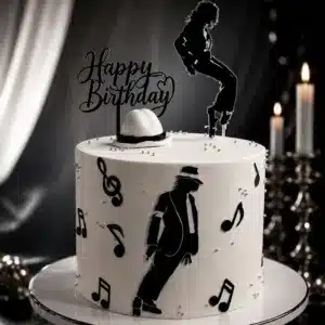 michael jackson tribute cake