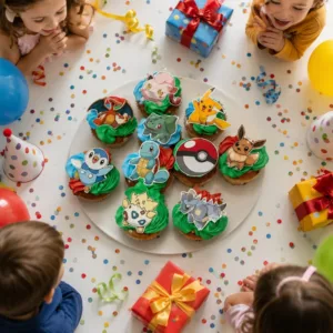 pokemon cupcakes