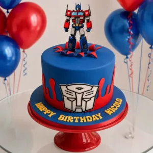 transformers autobot cake