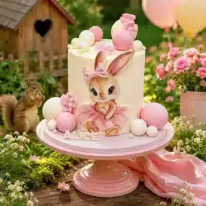 ballerina bunny cake