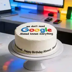 google text cake