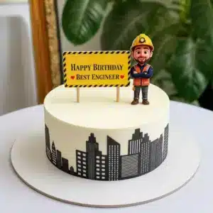 happy birthday engineer cake