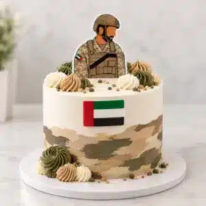 uae armed forces pride cake