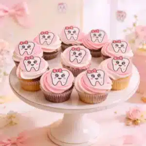 cute tooth fairy cupcakes