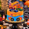 hot wheels racing birthday cake