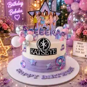 katseye kpop star cake