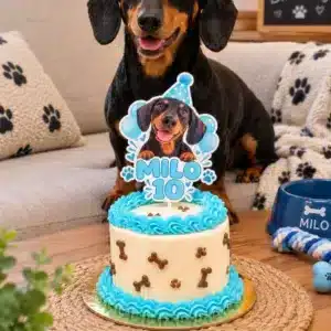 pet custom photo cake